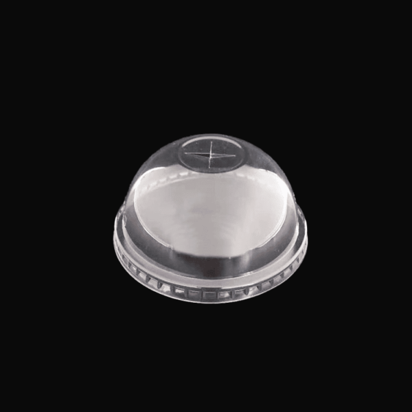 Customized-PET-Plastic-Cross-Hole-Dome-Lid
