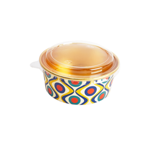 Customized-gold-foil-paper-salad-bowl